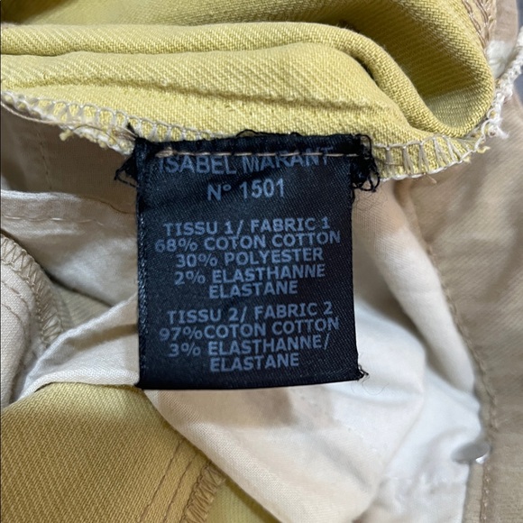 Isabel Marant Yellow Patchwork Pants - Picture 5 of 5